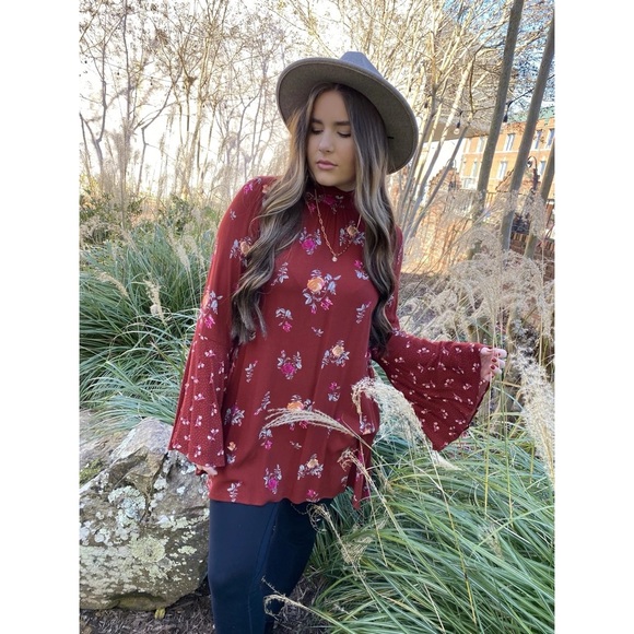 Free People Tate Floral Tunic - Picture 5 of 5